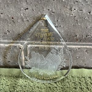 Hallmark 1986 The Twelve Days of Christmas Holiday Ornament